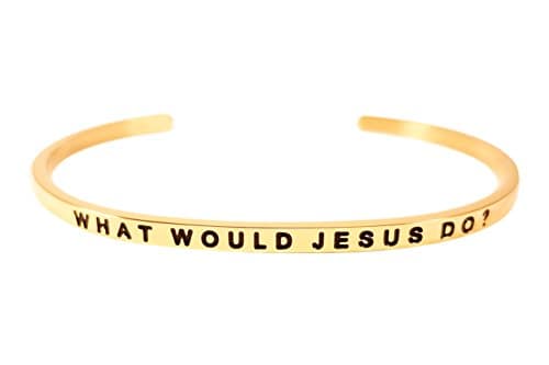 WHAT WOULD JESUS DO? Bracelet (Gold)