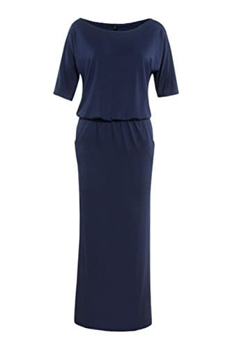 CLOCOLOR Strapless Split-Front Long Evening Dress