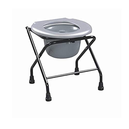 KosmoCare Premium Imported Commode Stool With Commode Bucket, Multicolor