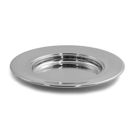 Silvertone Aluminum Non-Stacking Bread Plate