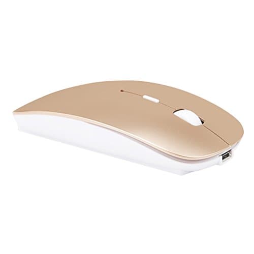 Szyee Bluetooth Mouse Wireless Mouse Mobile Mouse Optical Mouse Charging Mouse Applies for PC Computer Notebook Computer Android Tablet Vomputer Intelligent Equipment (Gold)