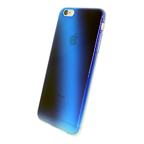 Dyed iPhone 8 Plus Case / iPhone 7 Plus Case Perfect Feel Soft TPU by DyeCase (( Japan Anti Slip Ultra Thin Slim Silicone Gradient Case Ombre Tie Dye Japanese Anime Manga Art Cosplay )) - Light Saber