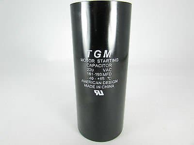 START CAPACITOR 161-193MFD 220V