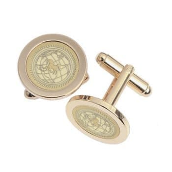 Cornell University - Cufflink Cuff Link Set - Gold