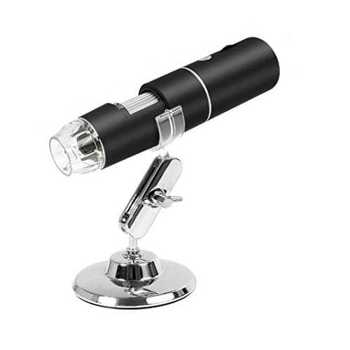 WiFi USB Microscope, TSAAGAN Built in WiFi Wireless Digital Microscope Camera with 1080P HD 2MP 50x to 1000x Magnification Endoscope for Android, iOS, Smartphone, Tablet, Widows, iPad, Mac PC
