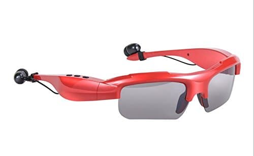 JackS@ Sunglass Bluetooth Headset, Motorcycle Glass Headset, Stereo Bluetooth 4.1 Headset (BT-TYJ-RD)