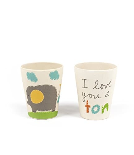 Tiny Footprint Baby Cups - 2-Pack (Elephant)
