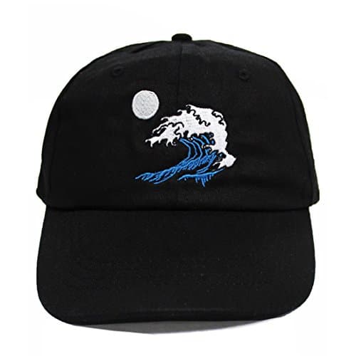 Lunar 6 Panel Dad Hat Black