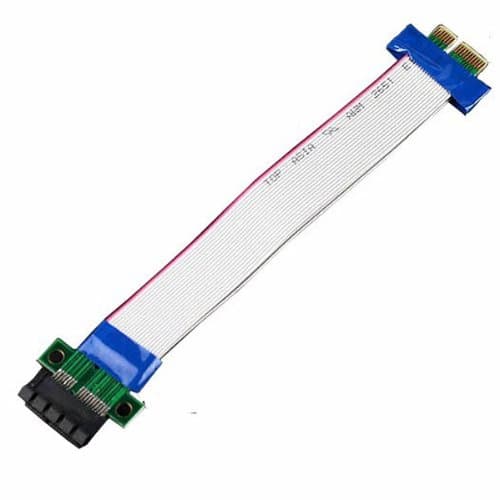 PCIE Micro PCI Express 1X Riser Card Extender Flexible Cable Extension Cable