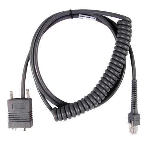 5 Pack RS232 Serial Cable for Symbol LS2208 Barcode Reader CBA-R01-S07PAR 10FT Coiled RJ45 to DB9