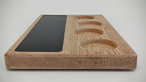 Personalized Beer Flight Sampler Paddle Board with Write-on Chalkboard Dry-erase Marker Board. Will hold 4oz to 5oz Glasses.