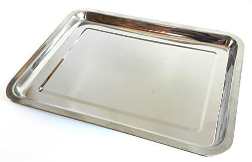 Happy Friends - Rectangular Serving Tray - Stainless Steel - 36 * 27 cm
