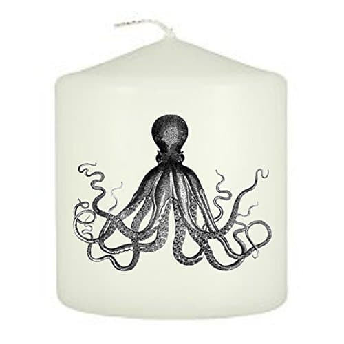 Octopus Themed Candle