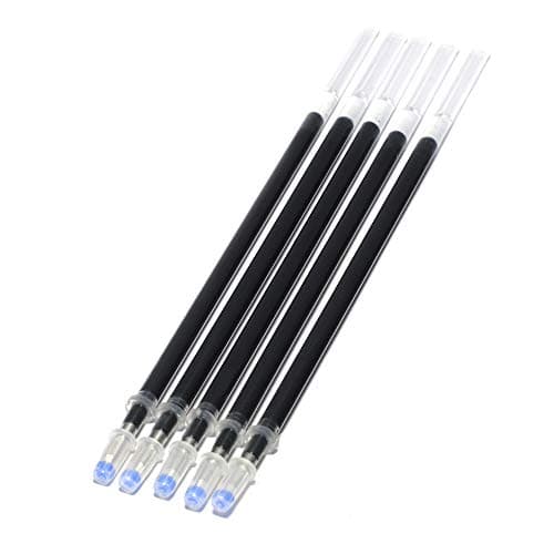 Uni SA-S Refill for 4 in 1 Extendable Pointer Pen with LED Light (5PCS, 3 x Blue + 2 x Black)