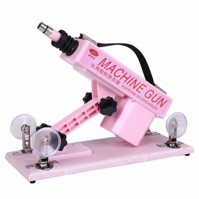 NJDJEI Automatic Multiple Frequency Thrusting Cannon Machine - Pink