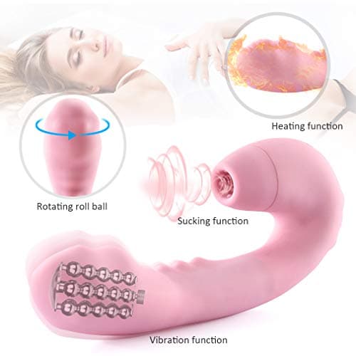 Powerful Clitorial stimulating with 3 Suction Modes +8 Vibration Pattern stimulating Toy for Female,can USB Rechargeable Waterproof G Spots masseger for Women Suction 100% Secret Packing