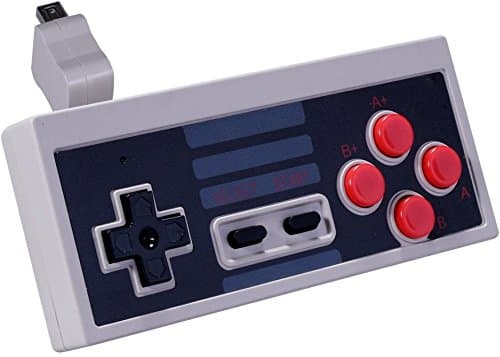 NES Classic Wireless Controller, Warmsley NES Wireless Controller [Turbo Edition] Retro Console Joystick Gamepad For Nintendo NES Classic Mini Edition Gaming System -- 9M/30Ft Distance Range