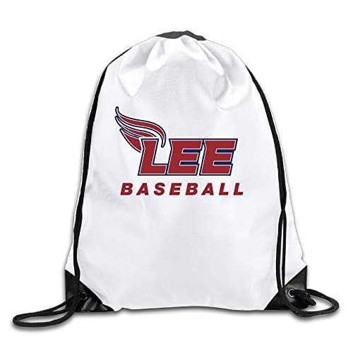 Lee Logo Lightweight Drawstring Sack Bag Backpack White Size One Size