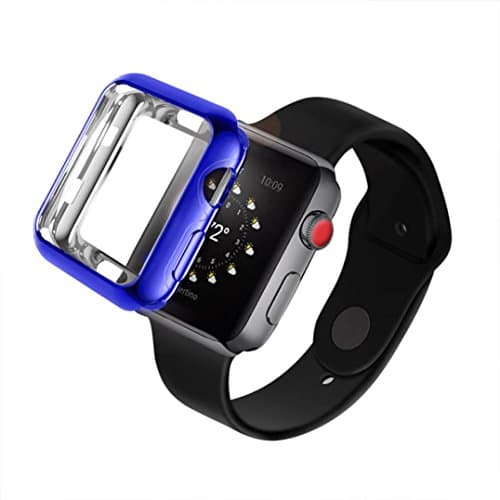 Apple Watch 3 Case, Ultra-Thin Soft Full Coverage Case for Iwatch Series 3 (38mm) Screen Protector