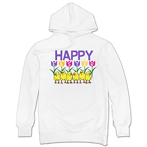Happy Easter Mans Comfortable Pullover Sweatshirts 90s