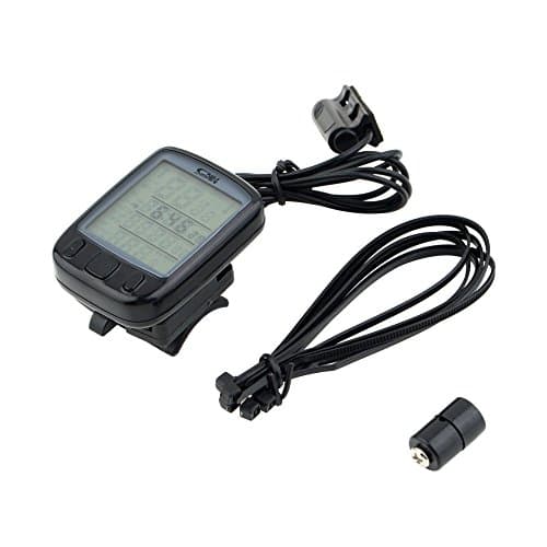 Placa Waterproof Multifunction Cycling Computer Bicycle Speedometer Odometer LCD Backlight