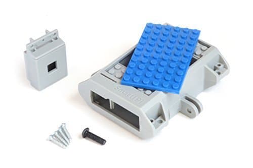 Building Block Compatible SmartiPi Raspberry Pi B+,2, 3, and Pi 3 B+ case w/Camera case – Blue