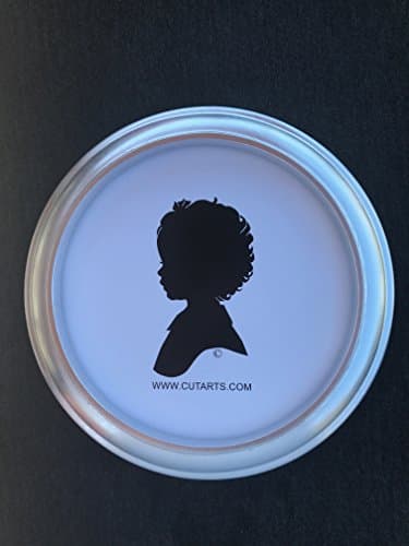 Round Silver 8" Picture Frame