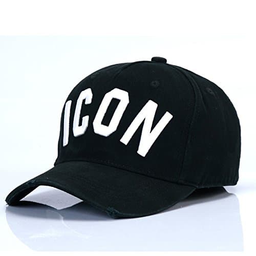 shoppingmal Brand NEW DSQ Cotton Sun Hat Solid Pattern Cap Letters Printed ICON Baseball Cap DSQUARED Snapback Cap