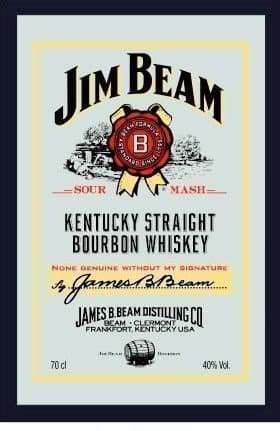 Jim BeamSmall Mirror