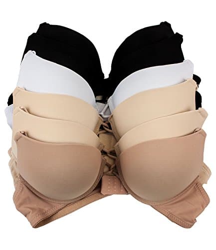 Barbra Double Push-up Bra 6-pack
