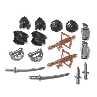 BrickWarriors 2.5" Scale Rogue Army Builder Pack