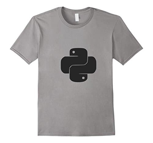 Men's Python T-Shirt Coding, Developer Programming Retro Shirt Medium Slate