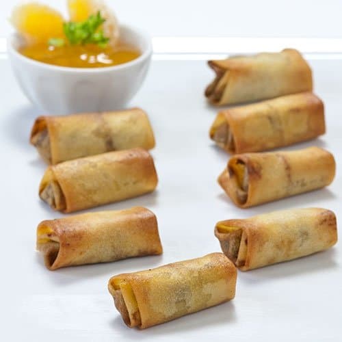 Chai-Spiced Pumpkin Spring Rolls - 100 count