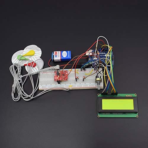 REES52 Make A ECG Testing Device Using ECG Sensor Module Interfacing With Arduino Uno With Step By Step Instruction Manual - KT991