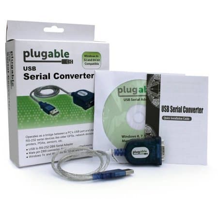 Plugable USB to RS-232 DB9 Adapter