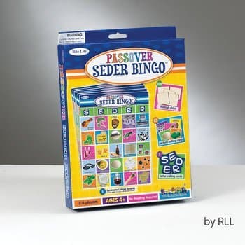 Passover Seder Bingo Game