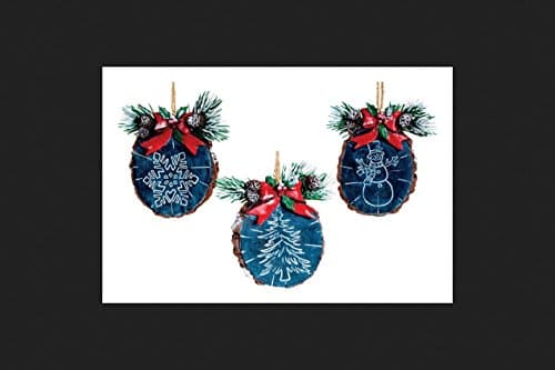 Tree Bark Ornament 4"