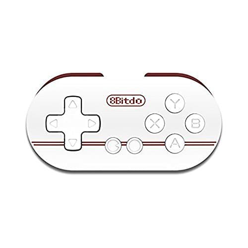 8bitdo Zero Portable Wireless Game Console, Bluetooth Game Controller with Camera Self Shutter function, Gamepad for Android IOS Windows Iphone Ipad etc. Red