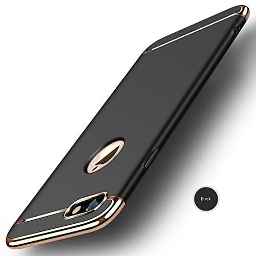 Iphone 8 Plus Case, Iphone 8s Plus Case, Iphone 8 Plus Case Slim Misokoo Ultra Thin Black Iphone 8 Plus Protective Cover (Black for iphone 8 plus)