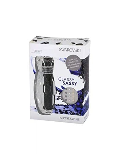 PIXIE SWAROVSKI CRYSTAL CLASSY SASSY (BLACK)