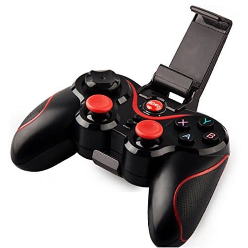 guangtongBluetooth Gamepad wire wireless Rechargeable Game Controller Support for Smart phone,Pad,TV,TV Box with Android Platform 3.2 and Above