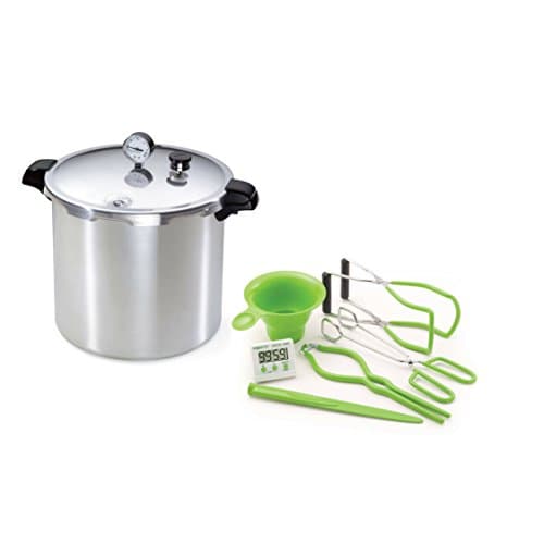 Presto 23-Quart Pressure Canner and Cooker with 7-Function Canning Kit