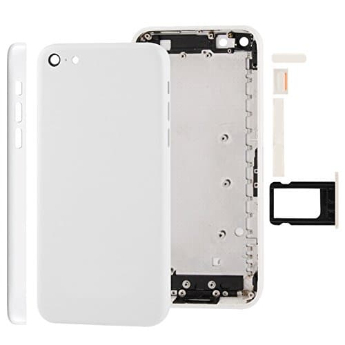 Generic Full Housing Replacement Chassis Back Cover Full Set for iPhone 5C White