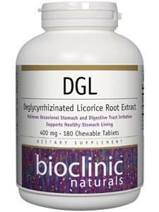 DGL 180 Tablets by Bioclinic