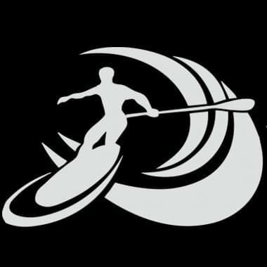 SUP Wave Vinyl Sticker