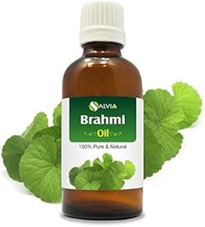 Brahmi (Piper Nigrum) Essential Oil Pure & Natural - Undiluted Uncut Infused Oil - Perfect for Aromatherapy, Massage, Hair Growth - Therapeutic Grade - 30 ML