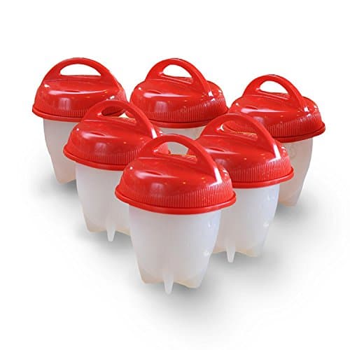 Egglettes Egg Cooker - Hard Boiled Eggs without the Shell, 6 Egg Cups
