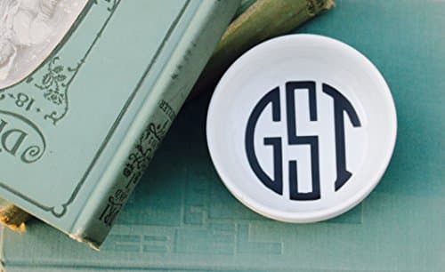 Monogram Ring Dish