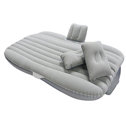 VXAR Quality Multi-Function Comfort Inflatable In-Car Airbed Set Outdoor Camping Travel Mattress Sofa Grey