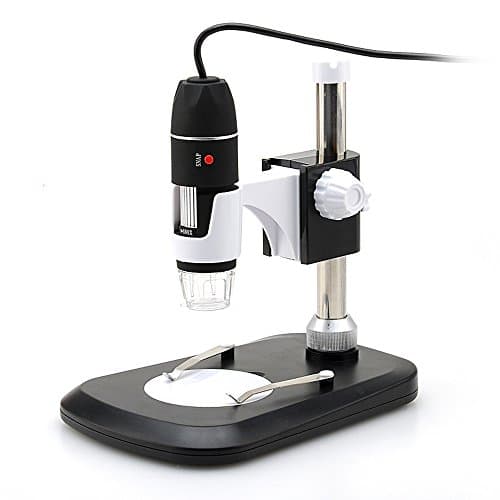 USB Digital Microscope Sourcingbay 2MP CMOS Sensor 8-LED Mini Endoscope Inspection 800X Zoom Camera with Flexible Arm Observation Stand Compatible with Windows XP, Vista, Win7/8